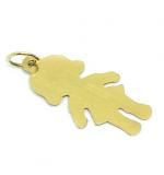 Pingente em ouro amarelo 18k - Boneca - 2PEO0087