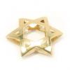 Pingente Estrela de David de ouro amarelo 18k - 2PIO0239 Pingente Estrela de David de ouro amarelo 18k - 2PIO0239