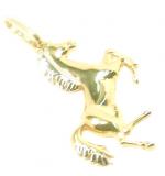 Pingente em ouro amarelo 18k - Cavalo - 2PIO0371