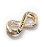 Pingente em ouro 18k - Simbolo do Infinito Pingente em ouro 18k - Simbolo do Infinito