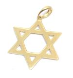 Estrela de Davi em ouro amarelo 18k - 2PIO0443