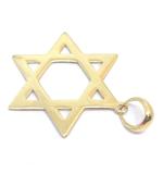 Estrela de Davi em ouro amarelo 18k - 2PIO0443