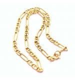 Pulseira feminina ouro 18k - Groumette 3x1 - 2PUO0101