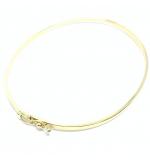 Bracelete feminino em ouro amarelo 18k - Polido - 2PUO0192