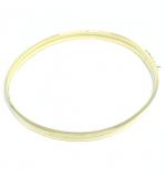 Bracelete feminino em ouro amarelo 18k - Polido - 2PUO0199