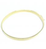 Bracelete feminino em ouro amarelo 18k - Polido - 2PUO0199