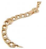 Pulseira feminina de ouro amarelo 18k - Groumette - 2puo0253 Pulseira feminina de ouro amarelo 18k - Groumette - 2puo0253
