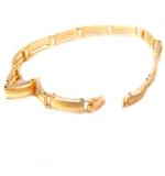 Pulseira de ouro 18k - Articulada