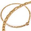 Pulseira feminina de ouro 18k - Elos - 2PUO0546 Pulseira feminina de ouro 18k - Elos - 2PUO0546