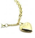 Pulseira feminina em ouro 18k - Elos portugueses - 2PUO0616