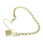 Pulseira feminina em ouro 18k - Elos portugueses - 2PUO0630