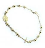 Pulseira infantil em ouro 18k - 2PUO0664