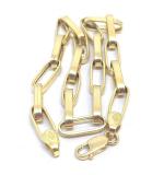 Pulseira de ouro amarelo 18k - Elos Ocos - 2PUO0674 Pulseira de ouro amarelo 18k - Elos Ocos - 2PUO0674
