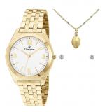 Relogio Champion Feminino - CH22313W - Conjunto Relogio Champion Feminino - CH22313W - Conjunto