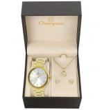 Relogio Champion Feminino - CN26000W- Conjunto